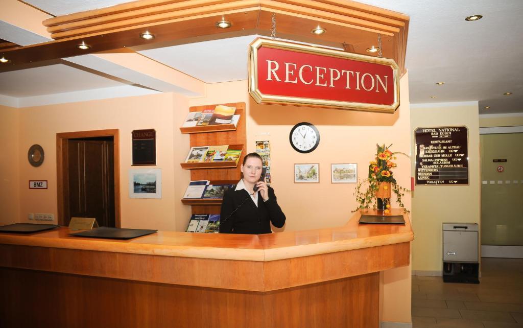 Hotel National Bad Düben Zewnętrze zdjęcie